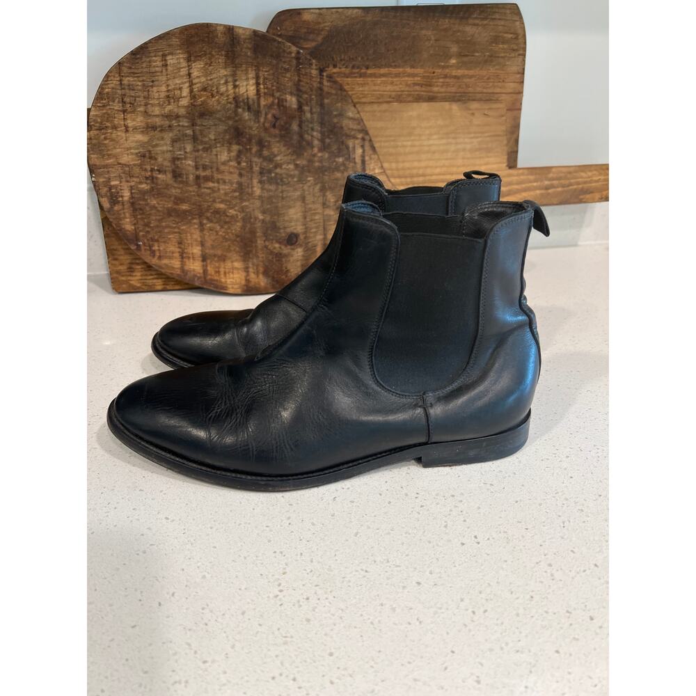 Sergio Rossi mens size 8 black boots